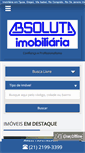 Mobile Screenshot of absolutaimobiliaria.com