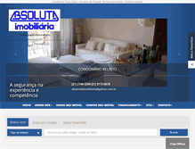 Tablet Screenshot of absolutaimobiliaria.com